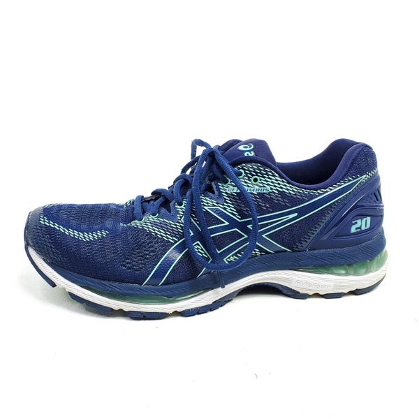 Missie Etna Profeet Asics Gel Nimbus 20 Womens Running Shoes Size 11 Athletic T850N Blue  Sneakers | SidelineSwap
