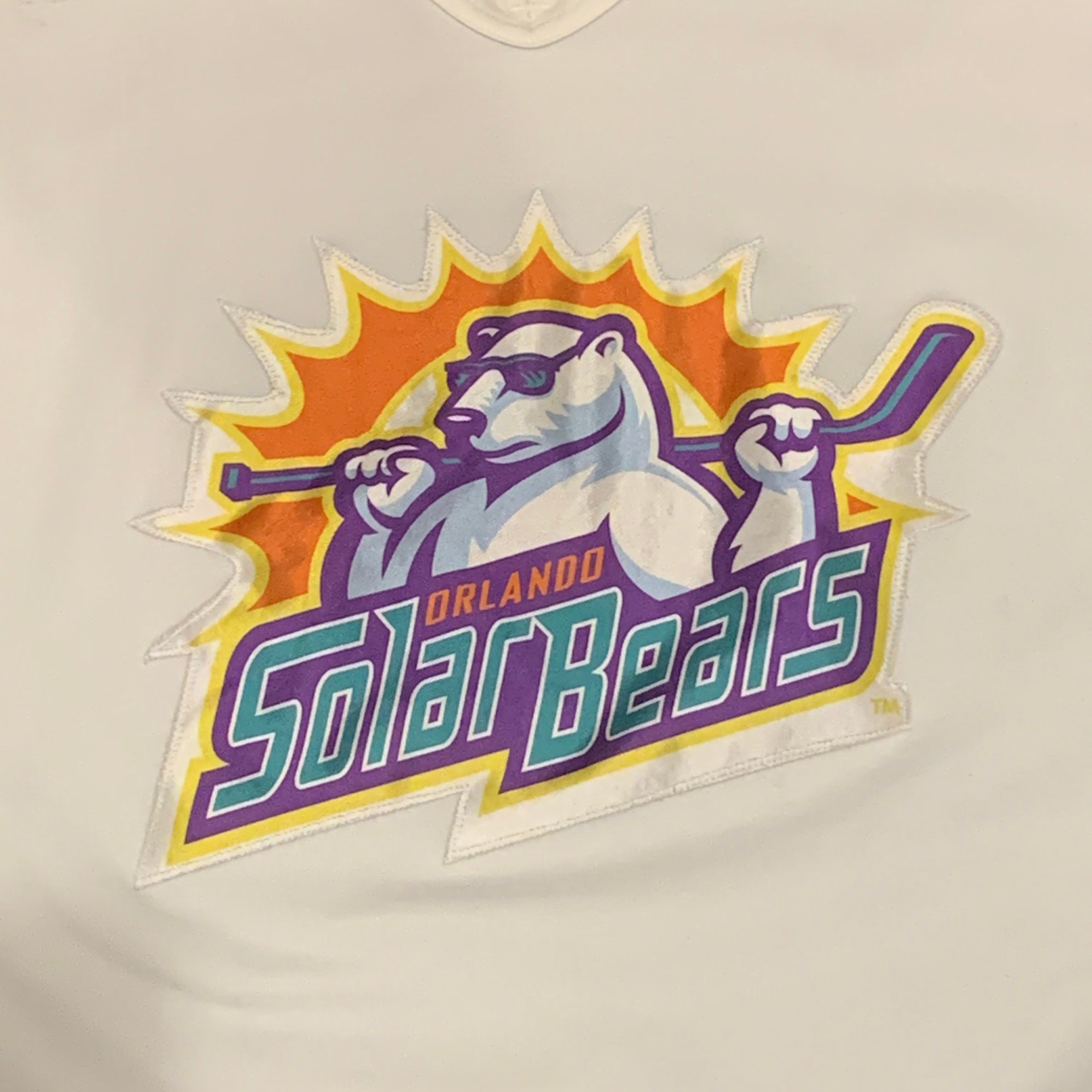 ECHL Orlando Solar Bears SP Semi-Pro Jersey