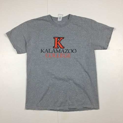 Kalamazoo College Hornets Gray Graphic T-Shirt Michigan Adult Size Medium