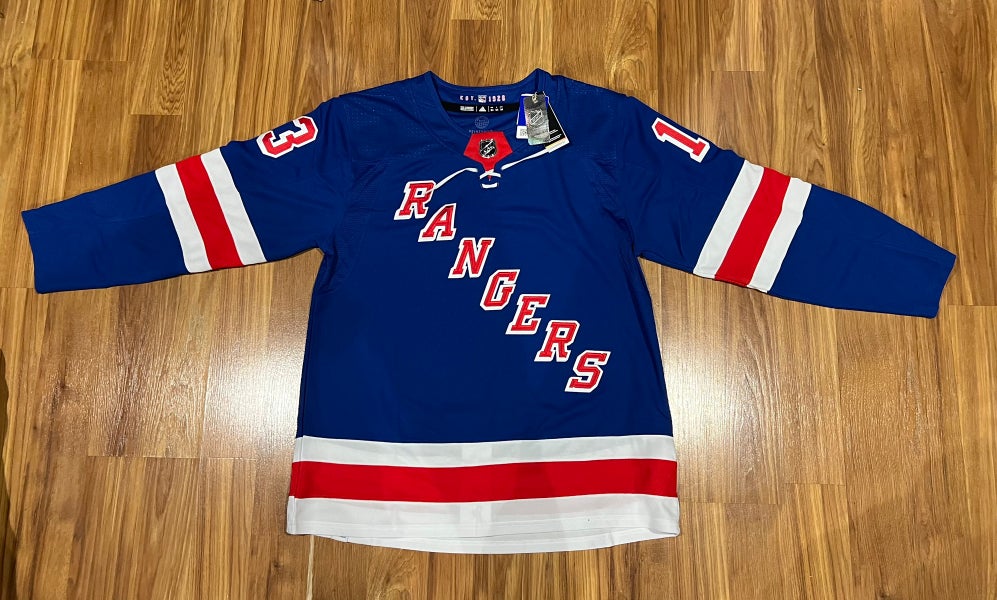 New York Rangers Lady Liberty Starter Authentic NHL Jersey 54