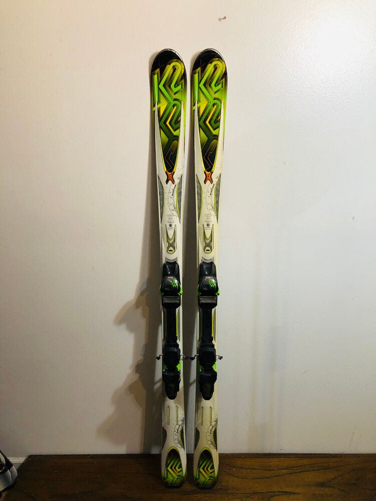 K2 Rictor Downhill Rocker Skis 167 cm. Marker MX 12.5 Bindings