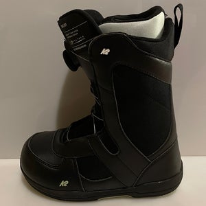 New K2 Belief BOA Black Snowboard Boots - Women’s Size 5