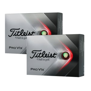 Titleist Pro V1x Golf Balls - Two Dozen