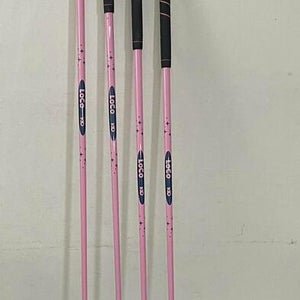 Girls Dunlop LOCO 4 Clubs Pink Junior Youth Kids Golf  53"-54" Tall
