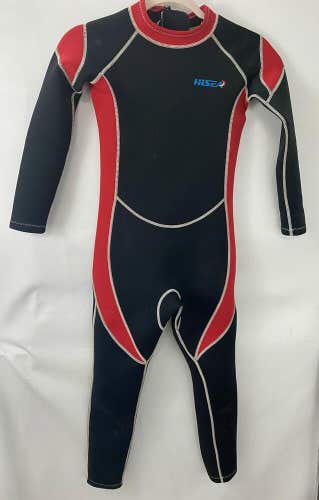 HiSea Seac Full Body Wet Suit 2/2mm - Youth Size 10