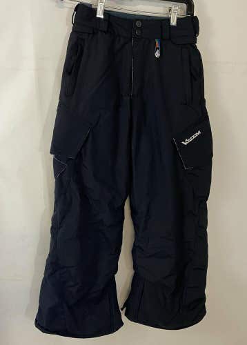 Boys VOLCOM Snowboard Pants Black Size SP