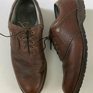 FootJoy Classics Dry Spikeless Golf Shoes Brown Men's 11.5 B 55532