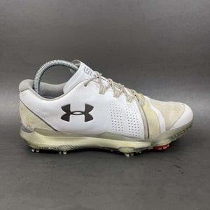 Under Armour Golf Shoe Mens Tee Tip Jordan Speith 3 3021204-102 White Size 8