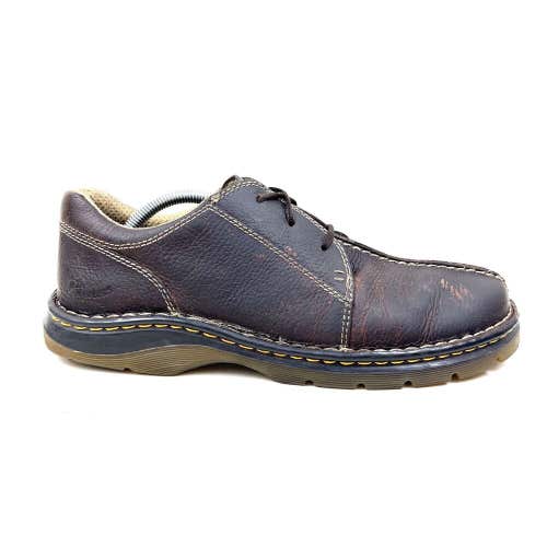 Dr Martens Men’s Ripley Brown Leather Split Toe 3 Eyelet Oxford Shoe Size 10 US