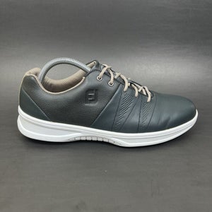 FootJoy FJ Contour Spikeless Golf Shoes Gray Waterproof 54072 Mens 8 XW Wide