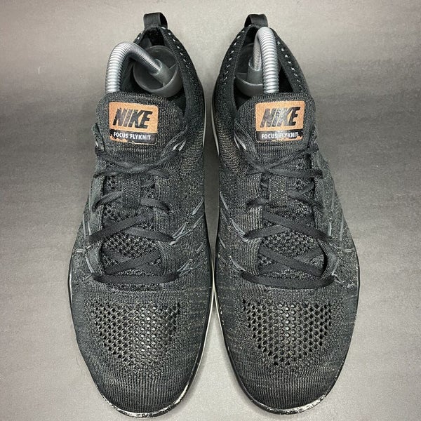 cowboy landheer Literaire kunsten Nike Womens Free TR Focus Flyknit 844817-002 Black Running Shoes Lace Up  Size 9 | SidelineSwap