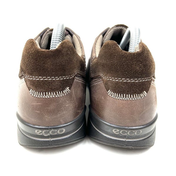 ECCO Mobile II Womens Size 41 US 10-10.5 Brown Leather Suede Sneakers Shoes  | SidelineSwap