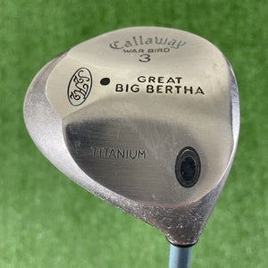 Callaway S2H2 Big Bertha War Bird 3 Wood RCH 96 Regular Flex Graphite RH 42.5