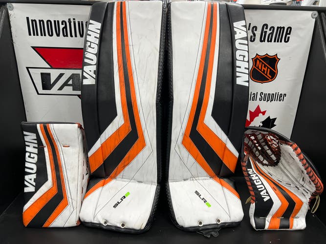 Used 34" Regular SLR2 Pro Carbon Goalie Full Set
