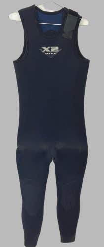 Used Men's Bodyglove X2 Dive Sleeveless WETSUIT - Medium Body Glove 5mm