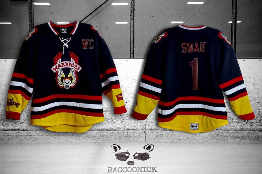 Custom Hockey Jerseys with An Ice-O-Topes Embroidered Twill Logo Adult XL / (Just Number) / Black