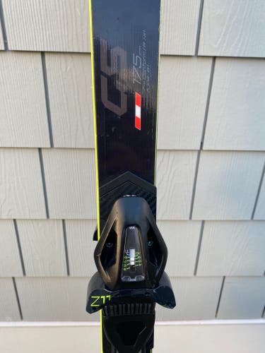 Unisex Racing With Bindings Max Din 11 RC4 Race Skis