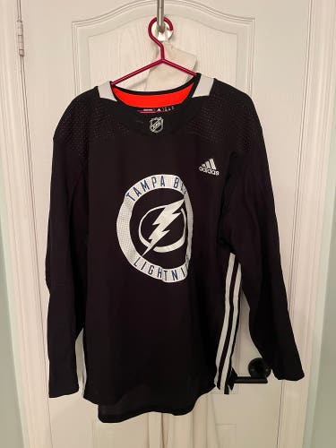 Brand New Adidas practice jersey Tampa Bay Lighting