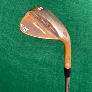 TaylorMade Milled Grind Hi-Toe Aged Copper 58-10 58° KBS Hi-REV 2.0 Wedge Flex