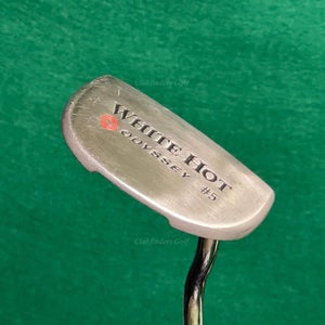 Odyssey White Hot #5 33" Double-Bend Mid-Mallet Putter Golf Club W/ Headcover