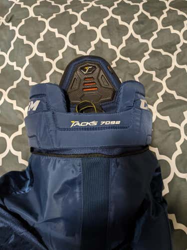 Junior Used Large CCM Tacks 7092 Hockey Pants