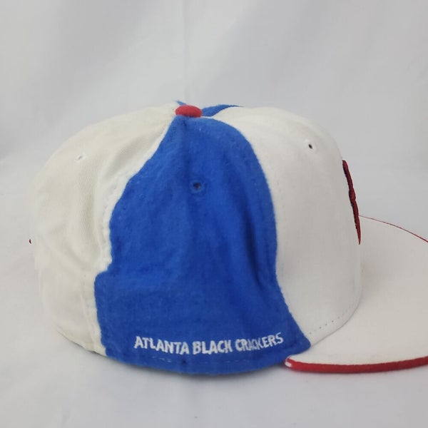 ABC Atlanta Black Crackers 1 Red Blue and White Baseball Jersey