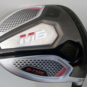Taylor Made M6 D-Type 3 Wood 16* (Project X EvenFlow Stiff, LEFT) 3w LH
