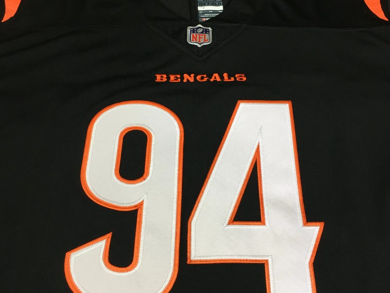 Men's Cincinnati Bengals Sam Hubbard Nike White Game Jersey