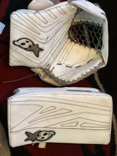 Used Regular G-Netik 8.0 Int Blocker And Senior Optik 9.0 Glove