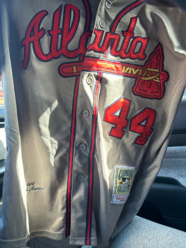 Gray Used Medium Mitchell & Ness Jersey