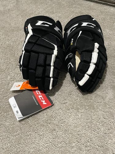 Black New Senior CCM AS1 Gloves 13" - Brand new with tags