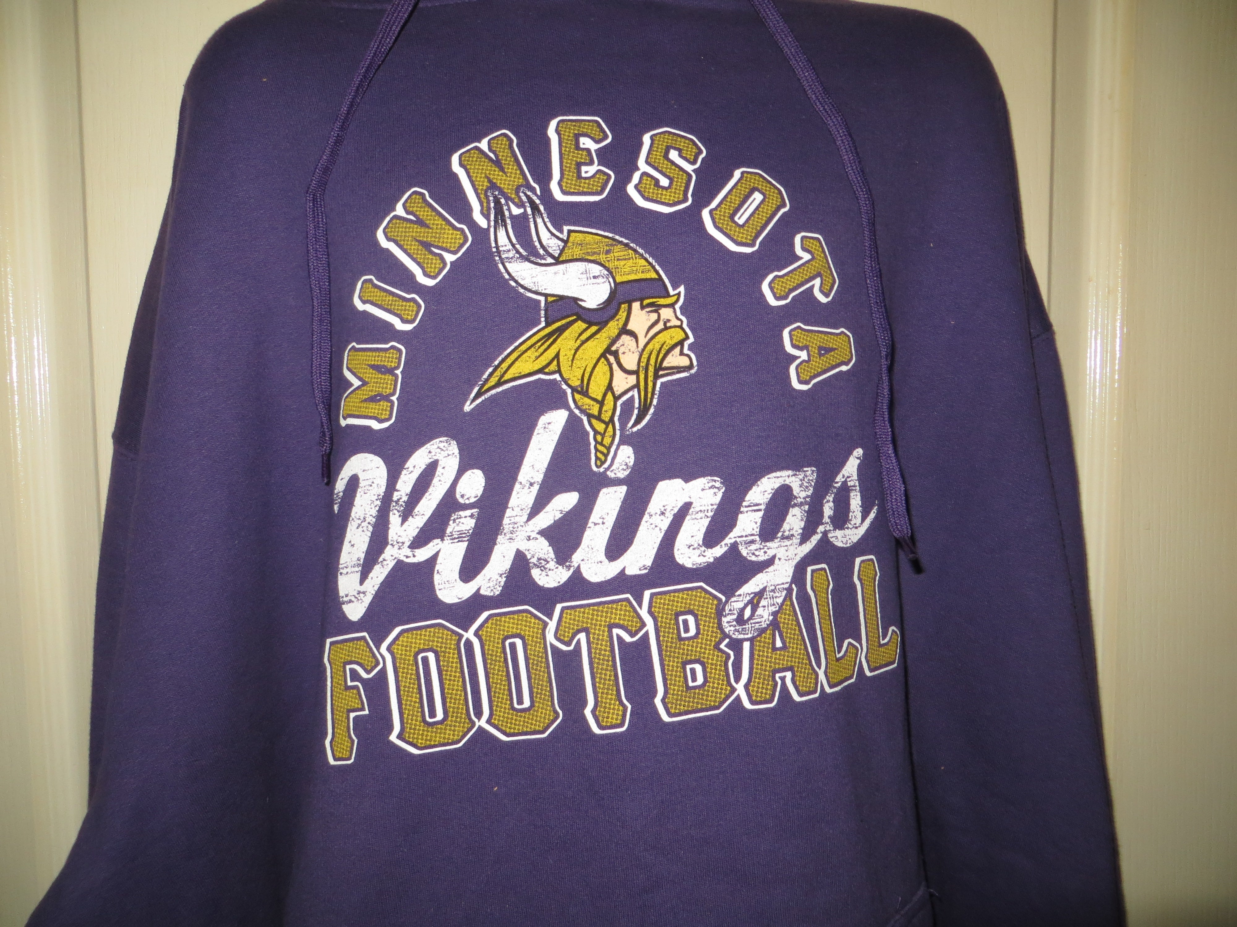 Minnesota Vikings Profile Big & Tall Defender Full-Zip Hoodie - Purple