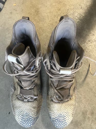 Blue New Balance Size 13 Cleats Mid Top Freeze 3.0