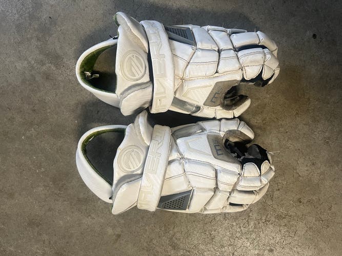 Maverik 13" Large White M5 Lacrosse Gloves