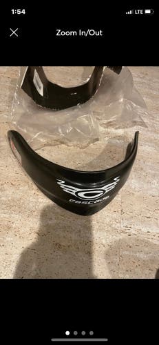 New cascade goalie throat guard lacrosse