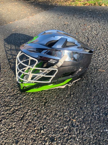 Cascade S Lacrosse Helmet - Chrome - (Retail $350)