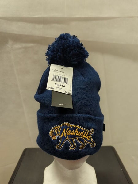Fanatics Nashville Predators 2020 Winter Classic Pom Knit Hat - Adult