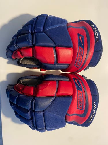 Used Bauer Pro Stock Vapor Gloves - 13”
