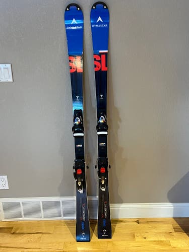 Used Women's Dynastar 157 cm Speed Team SL Skis With Bindings