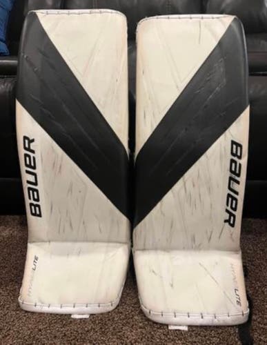 33" Bauer  Hyperlite Goalie Leg Pads Senior Small