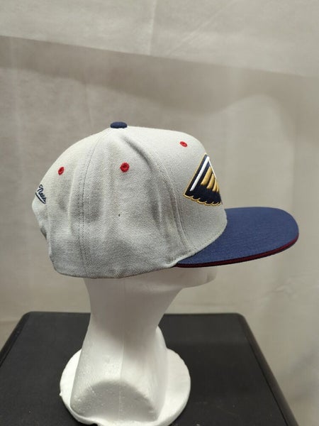 New Orleans Pelicans Mitchell&Ness Leather Strapback Hat NBA