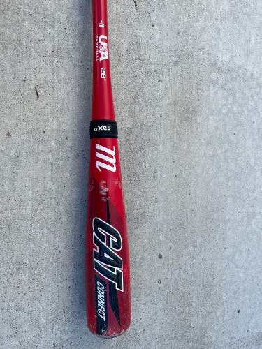 2021 Alloy (-11) 17 oz 28" Cat 9 Connect USA Bat