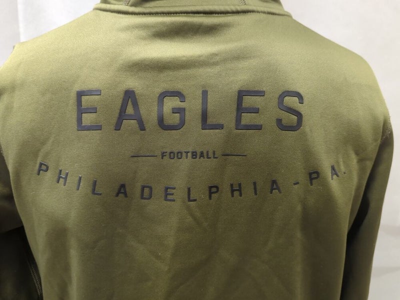 PHILADELPHIA EAGLES NIKE 2022 Salute To Service HOODIE MEN'S XL