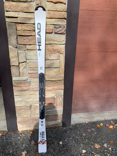 Used Men's 2021 HEAD 165 cm Racing WC Rebels e-SLRD Skis Without Bindings