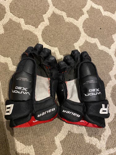 Bauer vapor x80 Black gloves