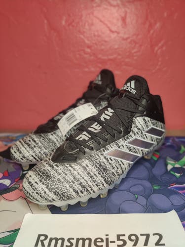 Adidas Freak 20 Carbon Football Cleats Black White Silver Men's size 13