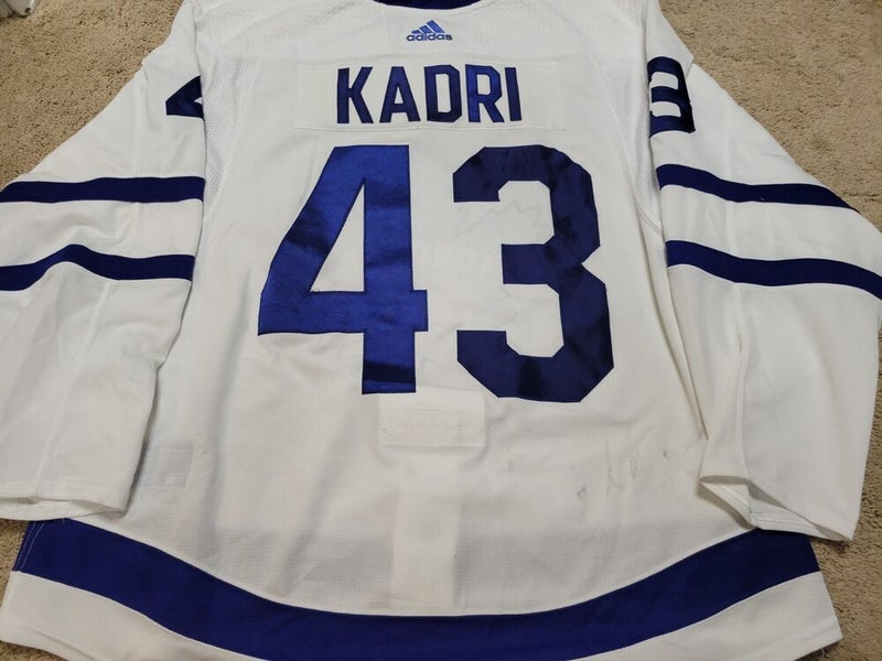 2019-20 UD Series 1 Nazem Kadri Game Jersey Toronto Maple Leafs GJ-NK