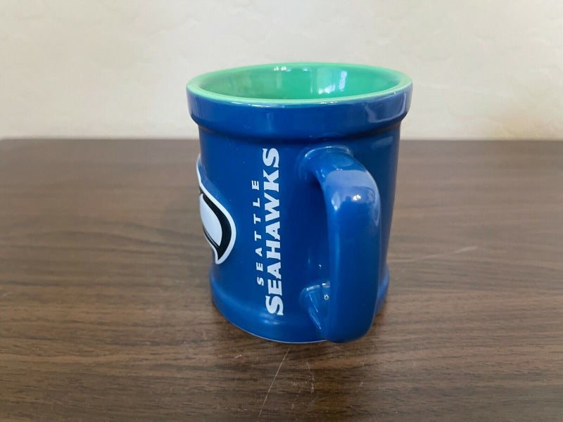 Vintage Seattle Seahawks NFL Football Helmet Logo 12 oz Mug Coffee Tea cup