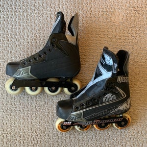 Used Mission Axiom A5 Inline Skates Wide Width Size 5