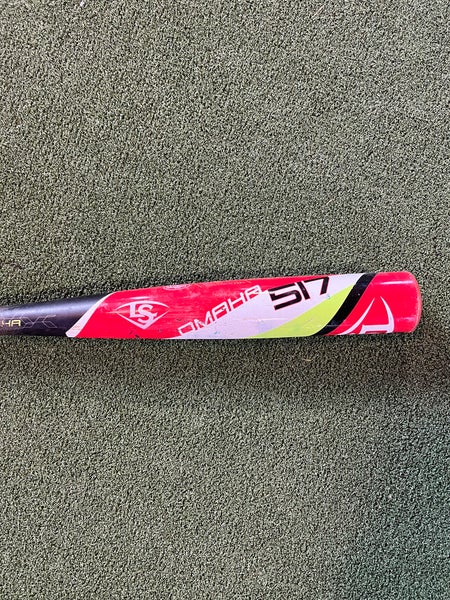 Used Louisville Slugger (-3) 31 oz 34" Omaha 517 Bat